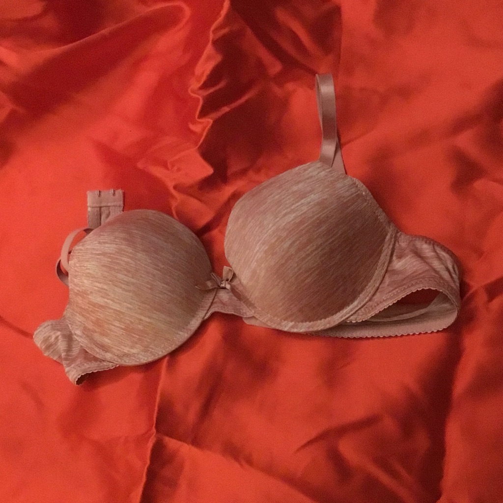 Pink Bra Cup Style New 34b With Bow